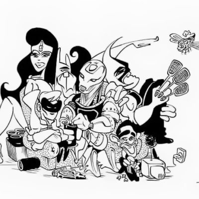 Ilustração Heroes