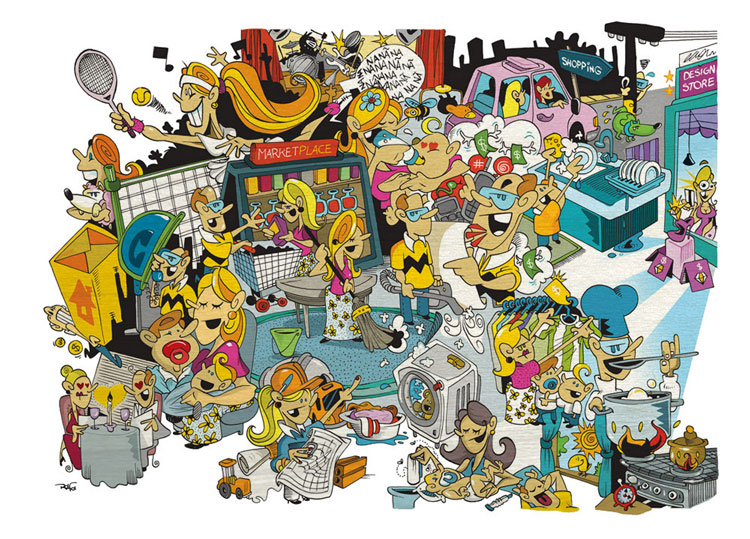 Ilustração Marketplace