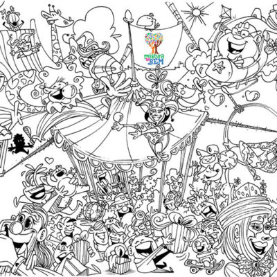 Ilustração Mistura do Bem