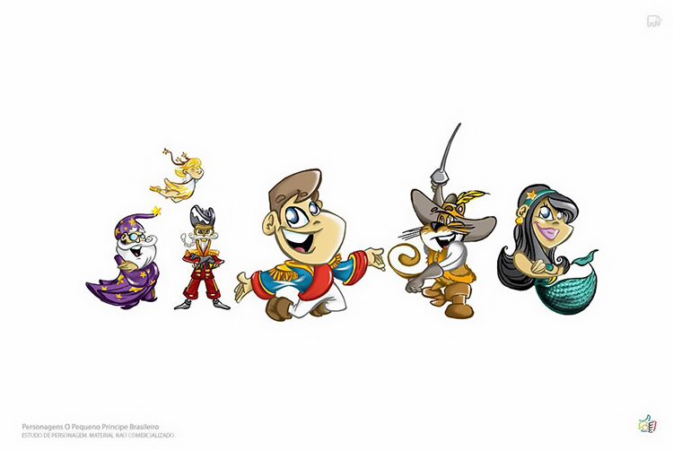 Personagem Pequeno Príncipe Brasileiro
