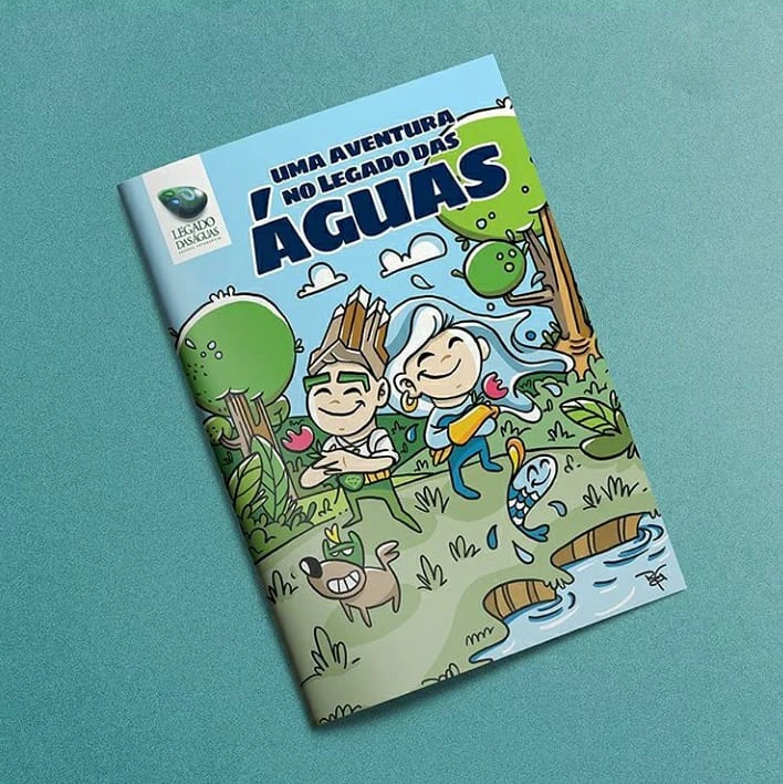 Instituto da Águas. Personagens e arte