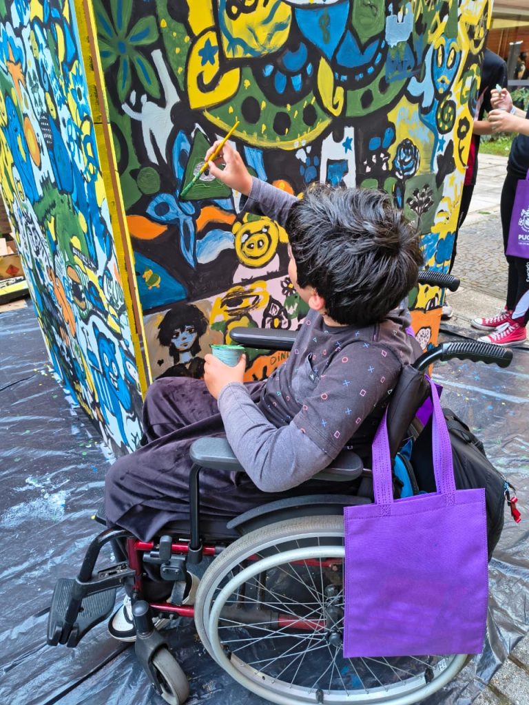 Evento da Escola de belas Artes PUCPR