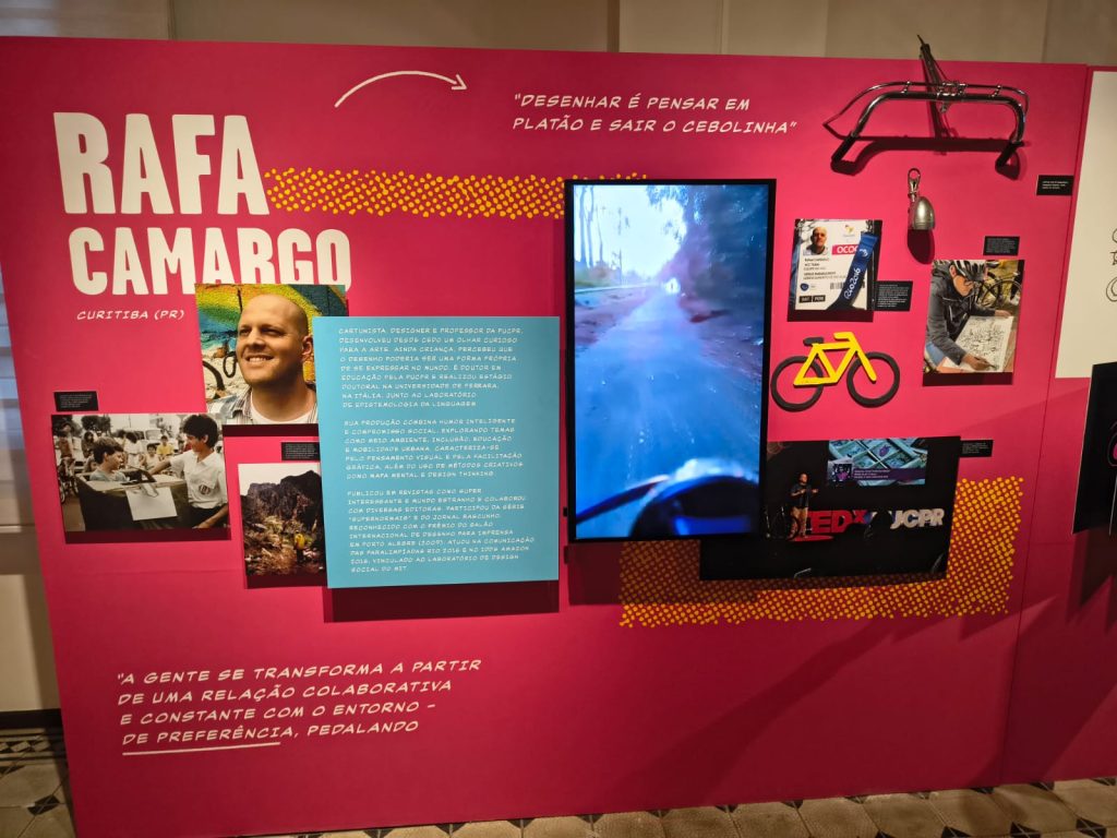 Artista Nacional Exposição Rir pra Não Chorar 2025 PUCPR