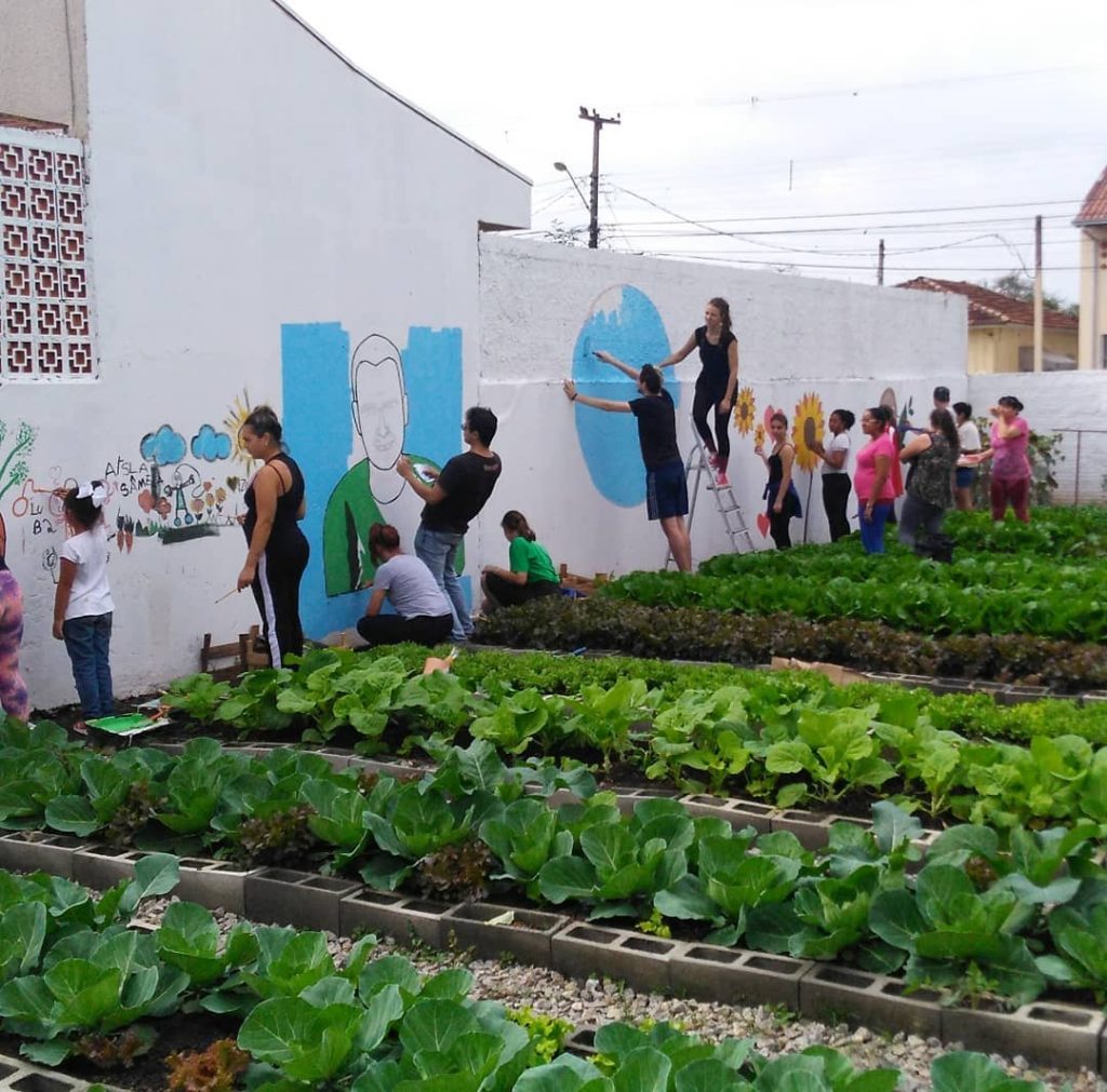 Cocriação Interdisciplinar Horta Comunitária Sementes do Amanhã